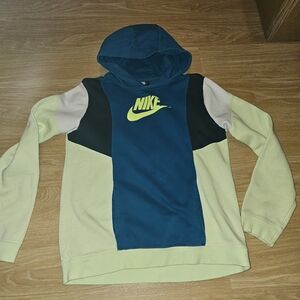 Nike Kids Hoodie in Blue And Green